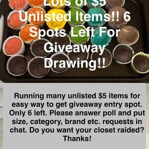 NWT Kate Spade Giveaway 6 Spots left! Join Live Show For Details!!